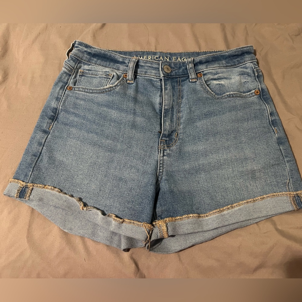 American Eagle Outfitters Light Blue Jean Shorts